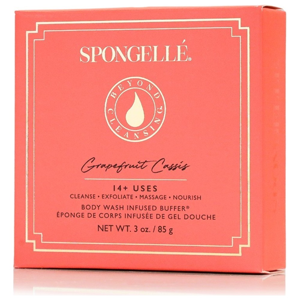 Spongelle - Daisy Collection Grapefruit Cassis Body Wash Infused Buffer - 85 gm