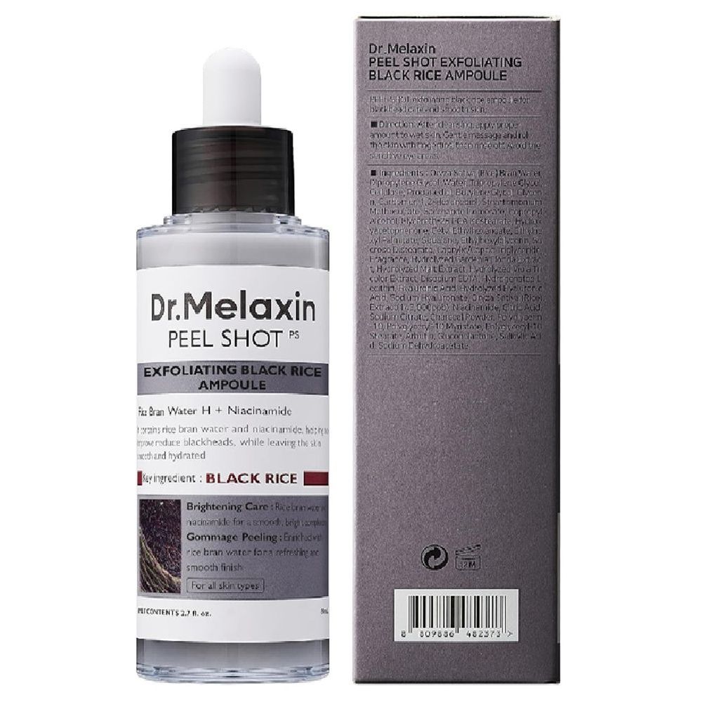 Dr. Melaxin - Peel Shot Exfoliating Black Rice Ampoule - 80 ml