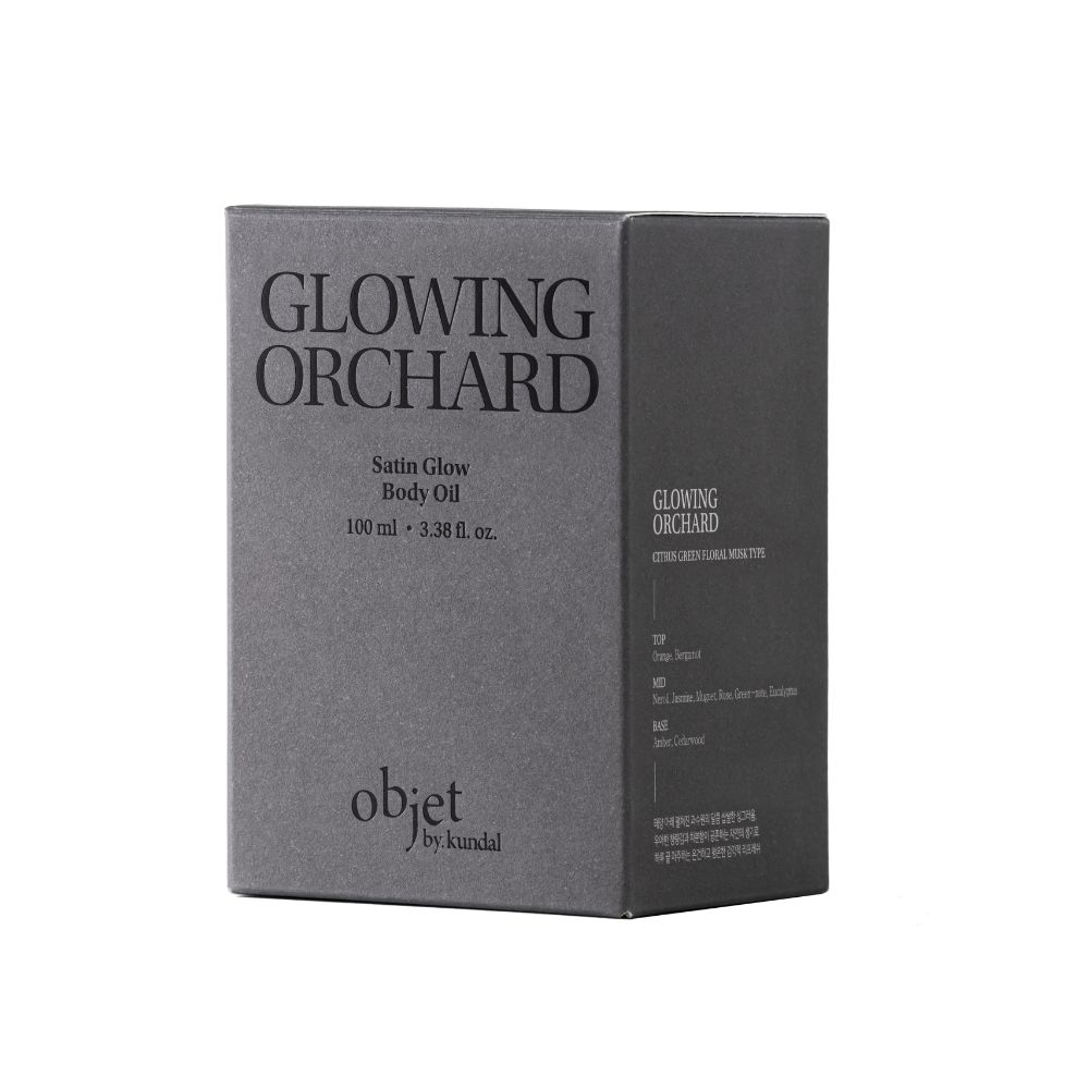 أوبجيه باي كوندال - زيت الجسم ساتين جلو برائحة البستان المتوهج - 100 مل