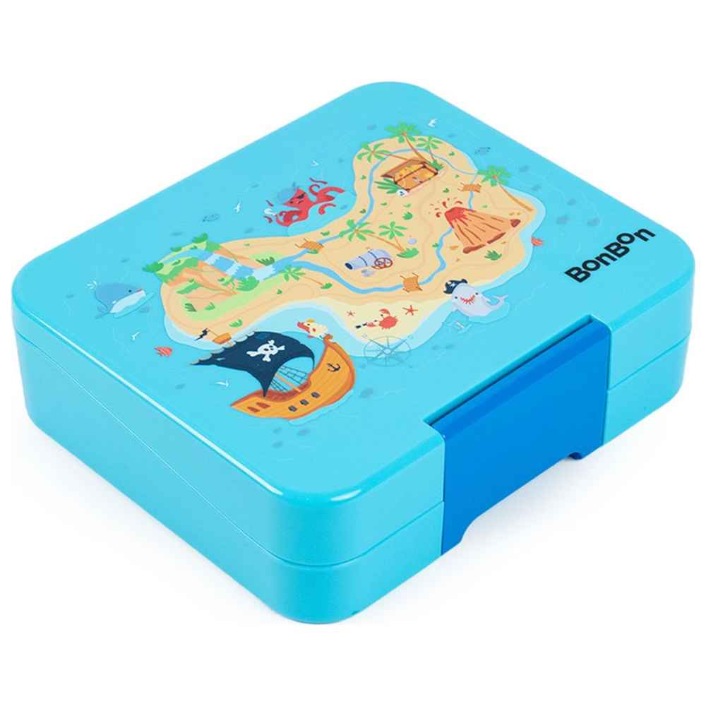 BonBon - Elite Mini 4 Compartment Leakproof Lunchbox - Pirate Maze