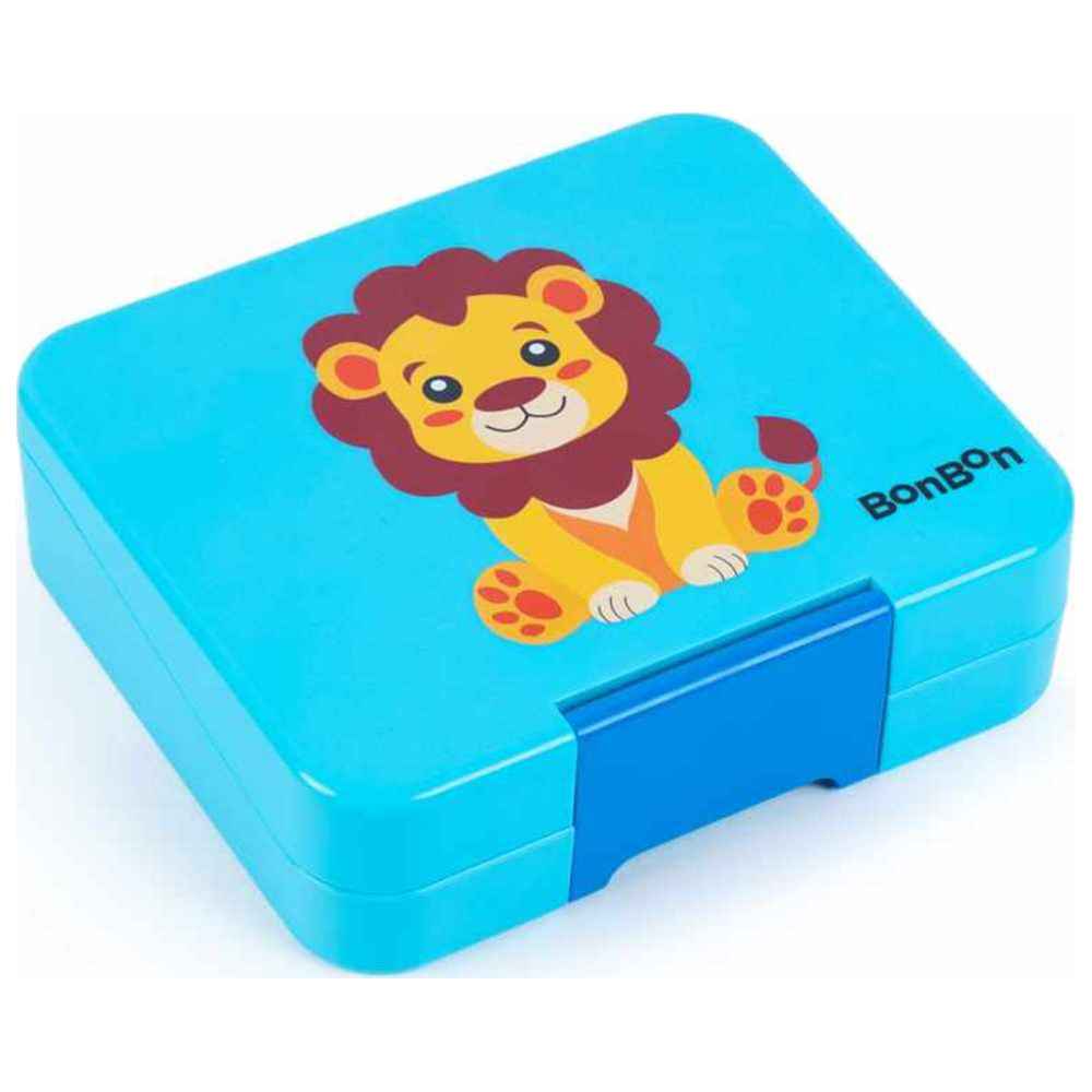 BonBon - Elite Mini 4 Compartment Leakproof Lunchbox - Cute Lion