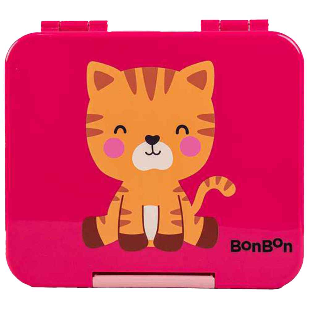 بونبون - صندوق غداء إيليت ميني ٤ أقسام مقاوم للتسرب - كوب بايت