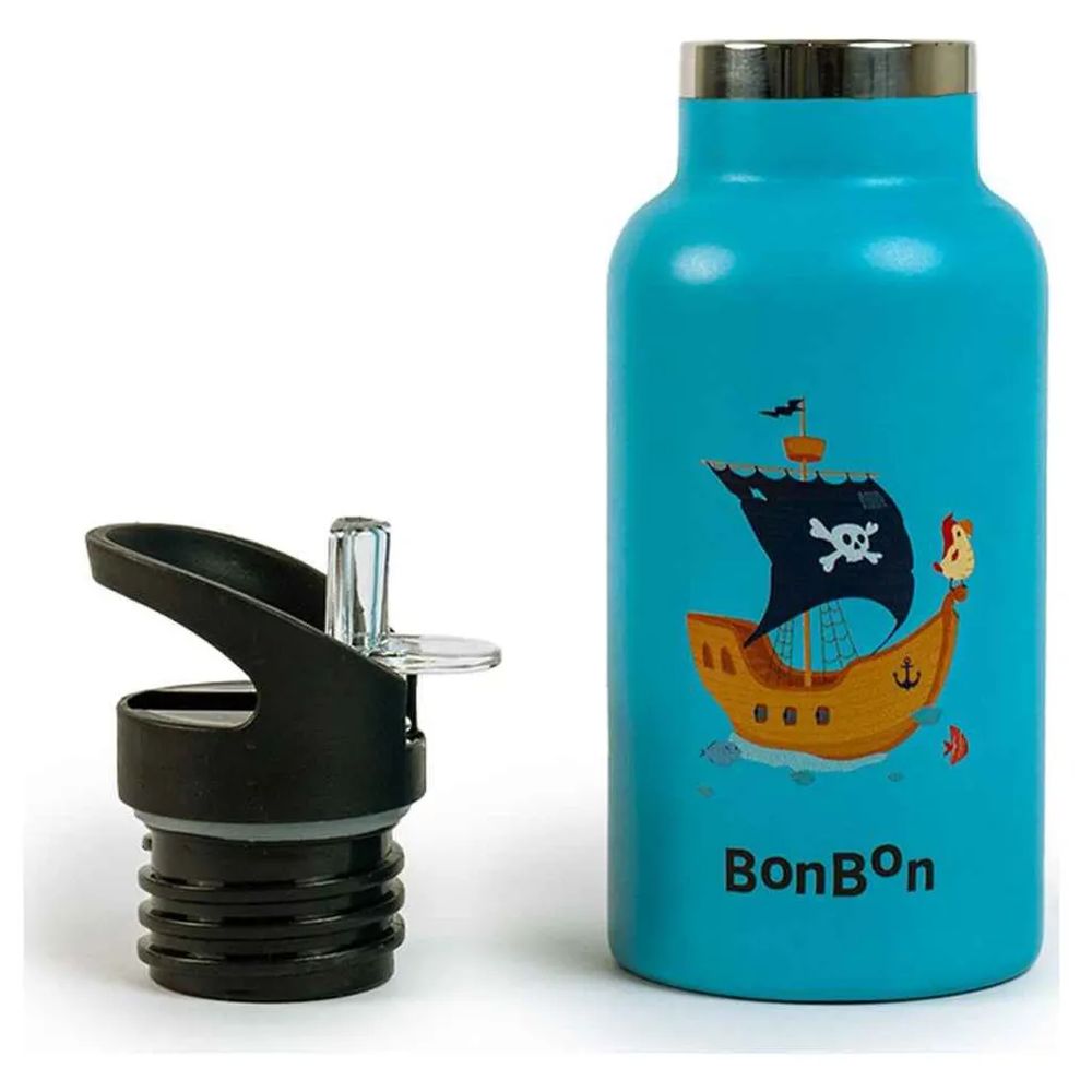 BonBon - Elite Stainless Steel Water Bottle 350ml - Pirate Maze