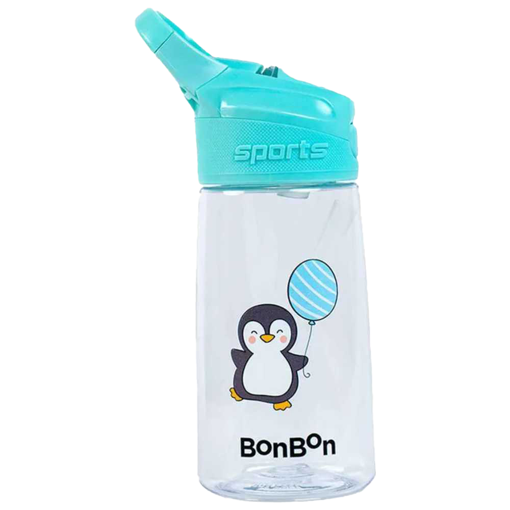 BonBon - Elite Tritan Kids Water Bottle 450ml - Cute Penguin