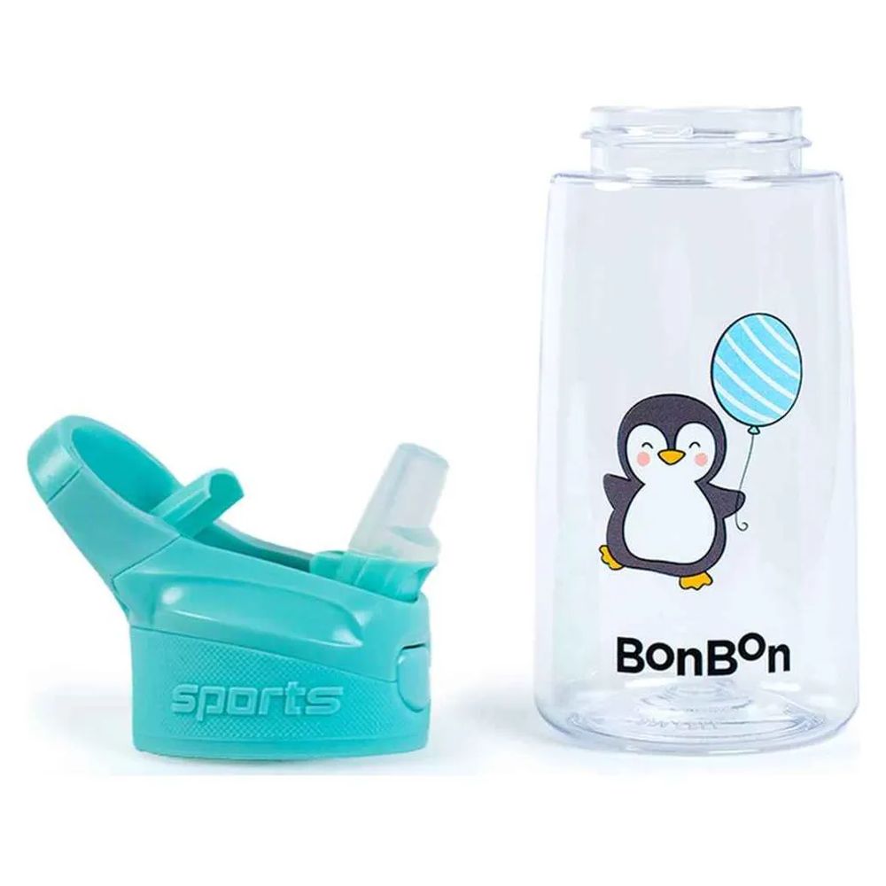 BonBon - Elite Tritan Kids Water Bottle 450ml - Cute Penguin