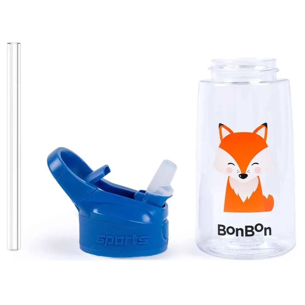 BonBon - Elite Tritan Kids Water Bottle 450ml - Friendly Fox