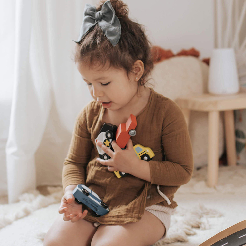 Waytoplay - Back And Forth Car - Rustic Red