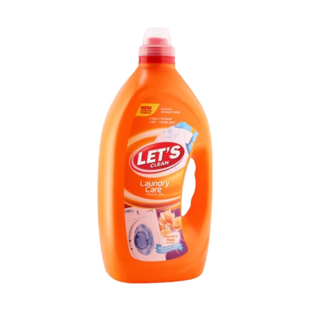 Let's Clean - Liquid Detergent Of Colored Clothes - Flowers Field - 1L