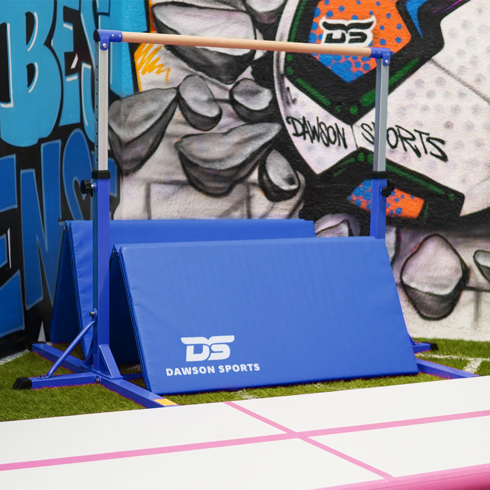 داوسون سبورتس- حصيرة جمباز قابلة للطي- أزرق