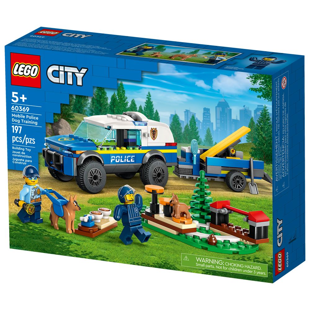 Lego - Technic Mobile Police Dog Training Building Set - 197 Pcs