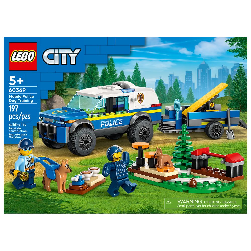 Lego - Technic Mobile Police Dog Training Building Set - 197 Pcs