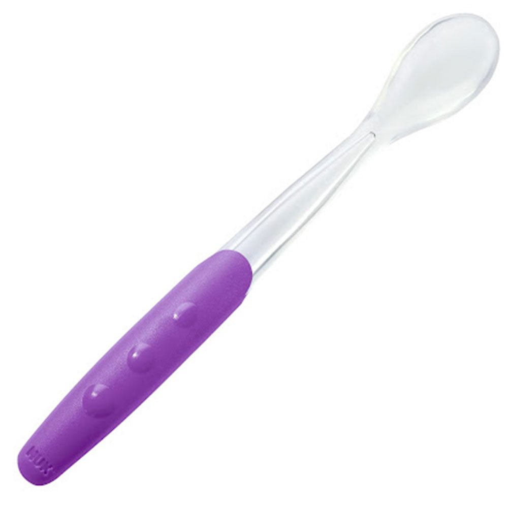 Nuk Easy Learning Soft Spoon Silicon 2pc-Set Assorted