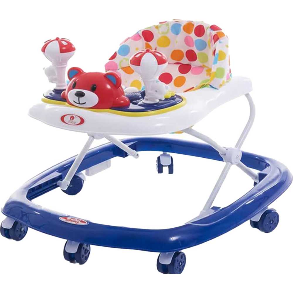 Star Babies - Baby Walker With Wheels - Navy Blue