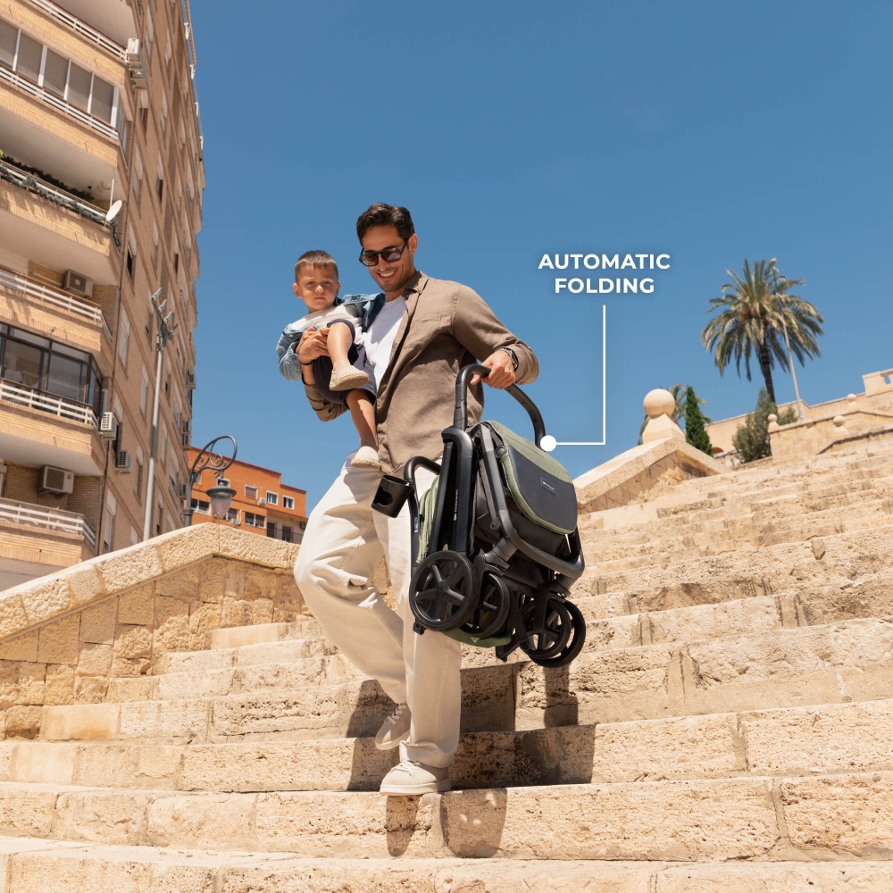 Kinderkraft - Nubi 3 Lightweight Travel Stroller - Holds Up to 22kg