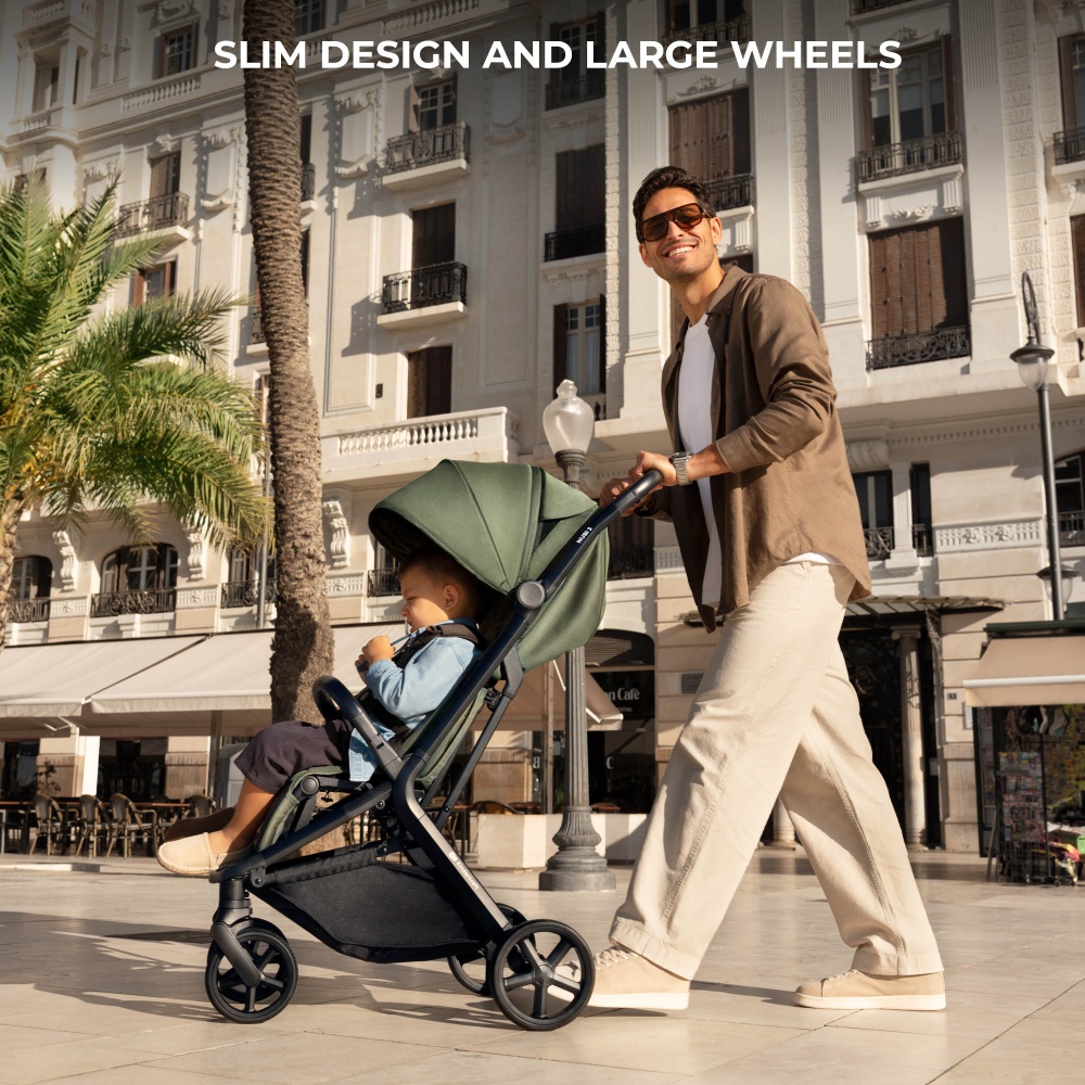 Kinderkraft - Nubi 3 Lightweight Travel Stroller - Holds Up to 22kg