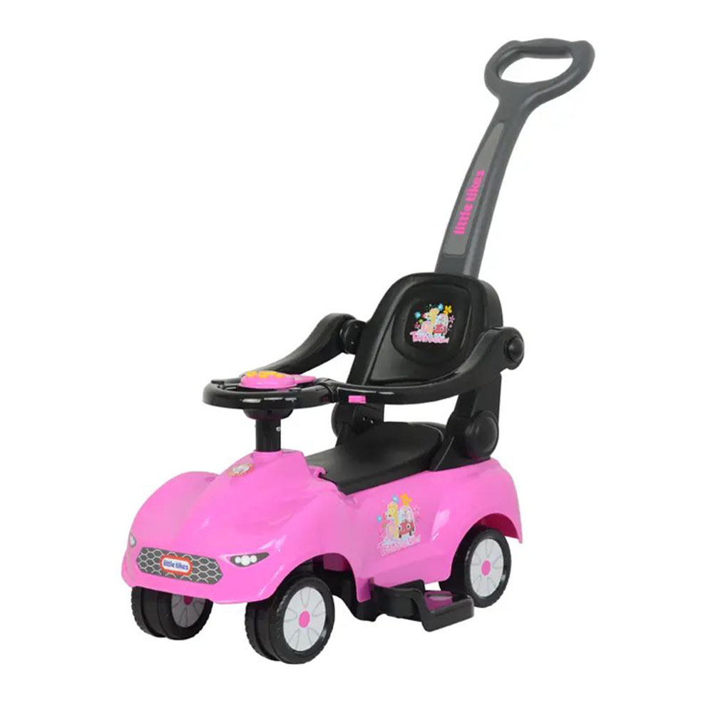Little Tikes - Licensed Handle Pusher Ride-On Car - Pink