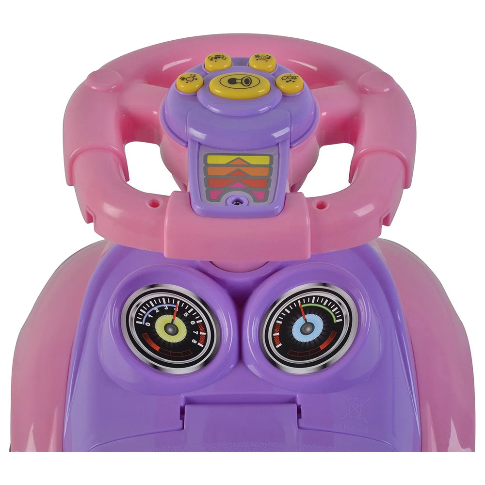 Amsham - Mega Car Pusher Car - Pink