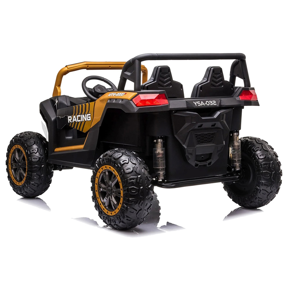 أمشام - سيارة دفع رباعي كهربائية للأطفال - 24 فولت - ذهبي