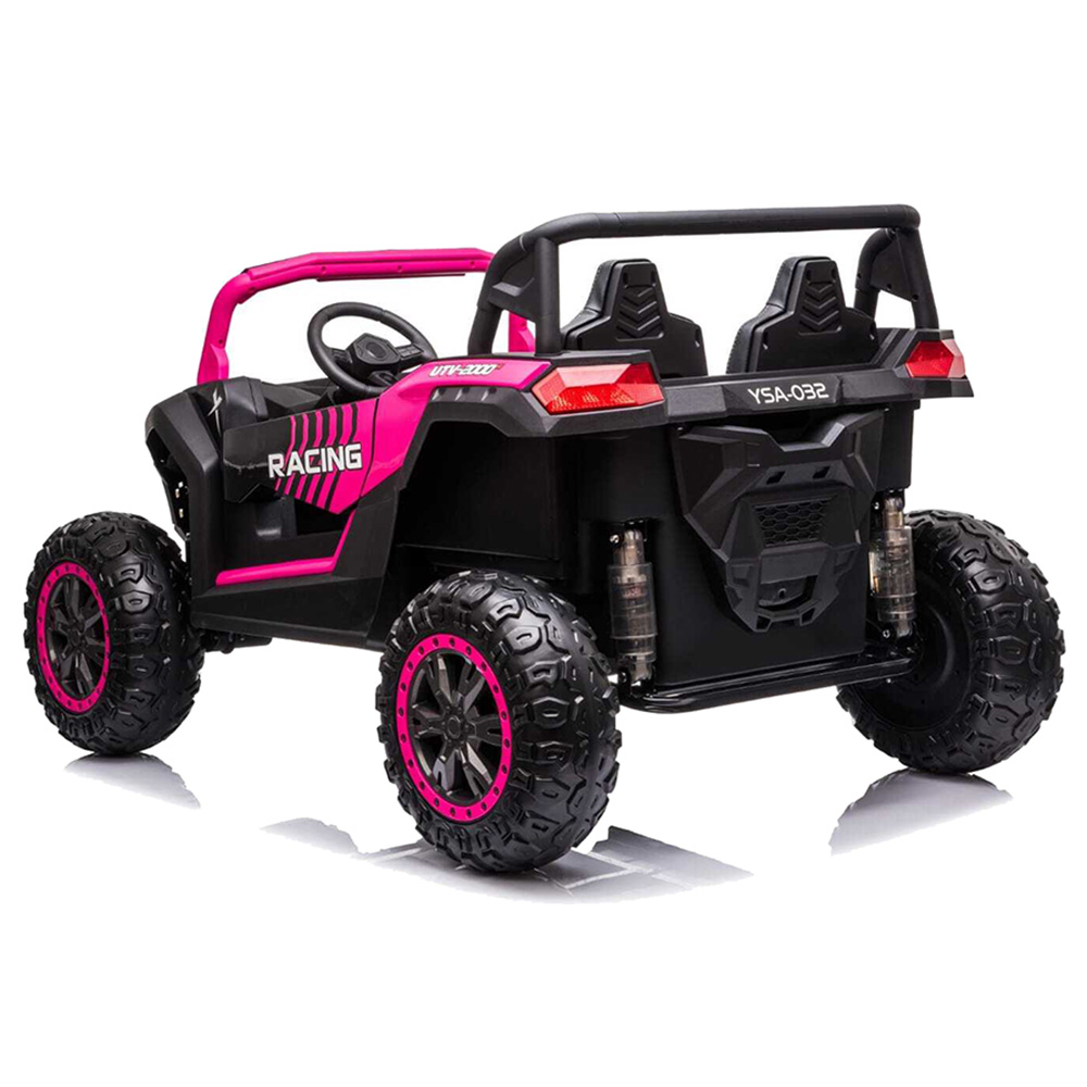 Amsham - Att Utv Kids Electric Rideon Buggy - Pink - 24V