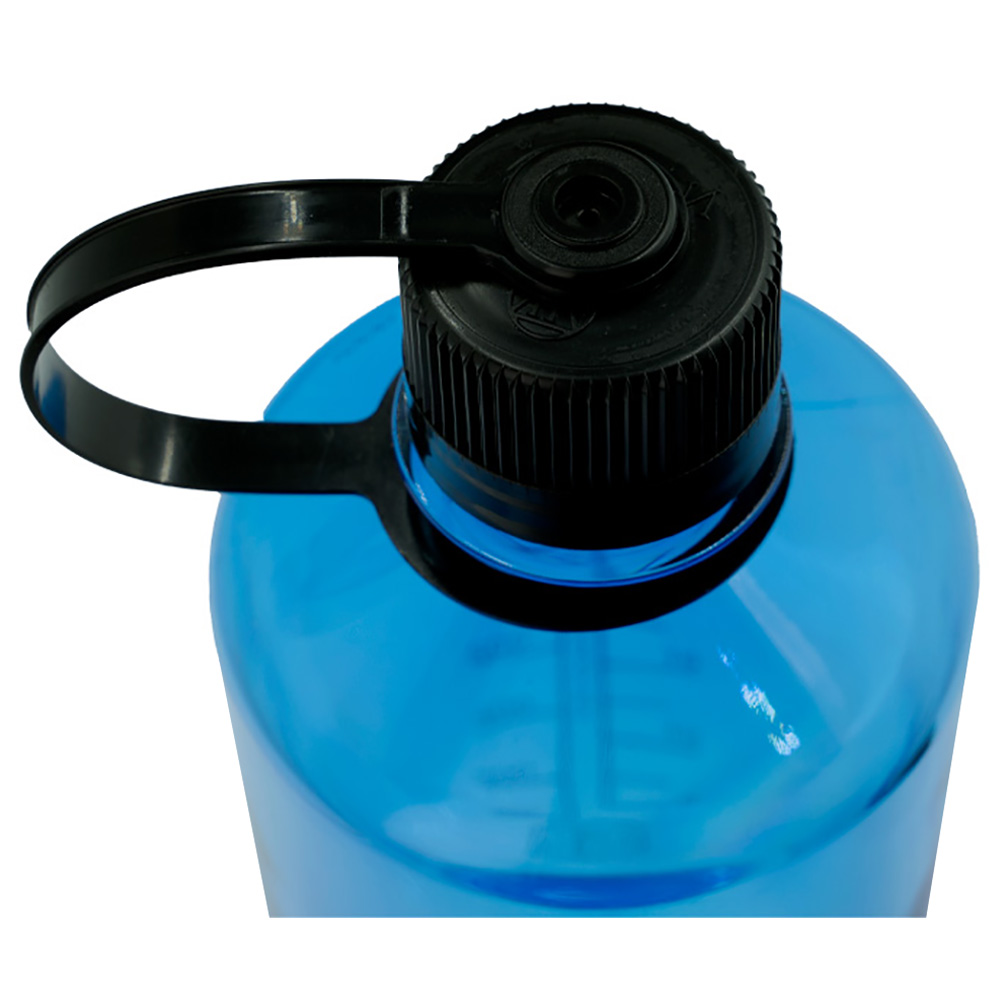 Nalgene - Narrow Mouth Sustain Tritan Renew Bottle - 1 L- Slate Blue
