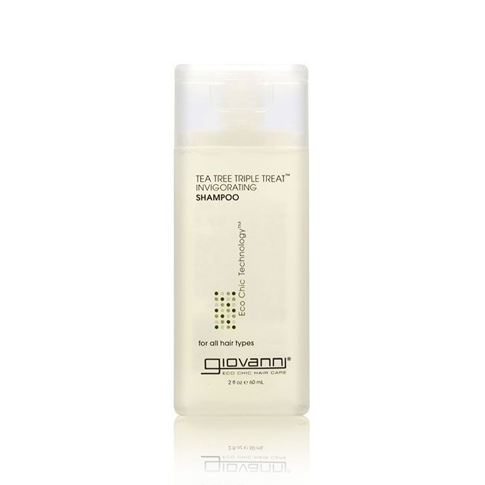 Giovanni - Tea Tree Triple Treat Invigorating Shampoo - 60 ml