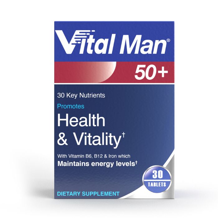Vital Healthcare - Vital Man 50+ Multivitamin Dietary Supplement Tablets - 30's