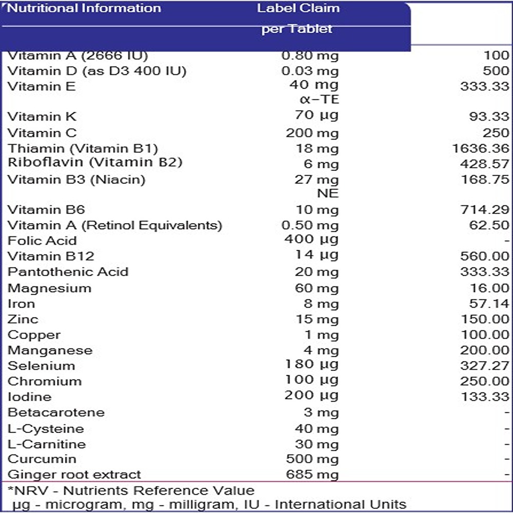 فيتال هيلث كير - حبوب إيمونو فيتال الأصلية - 30 حبة 