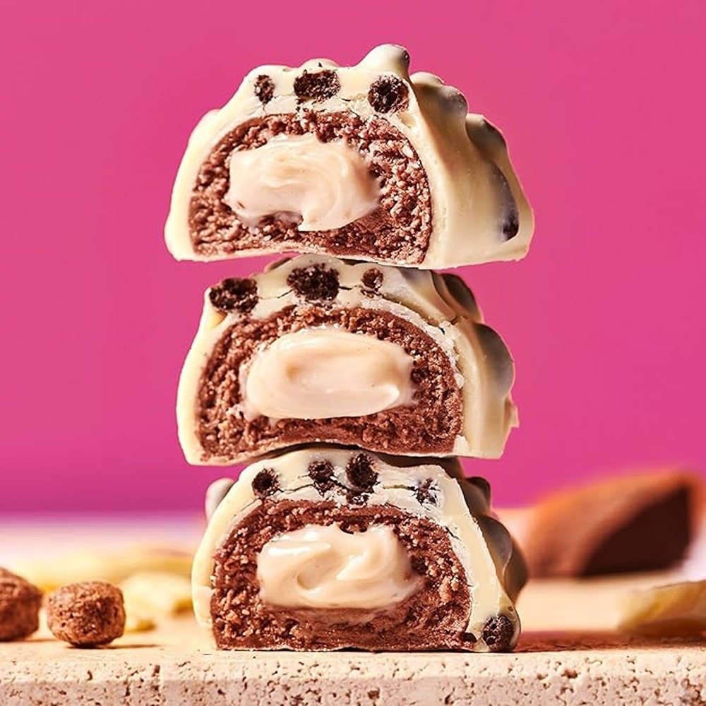 ماكسي نيوترشن - لوح بروتين بالمكسرات كوكيز شوكولاتة وحليب - عدد 12 - 46غ