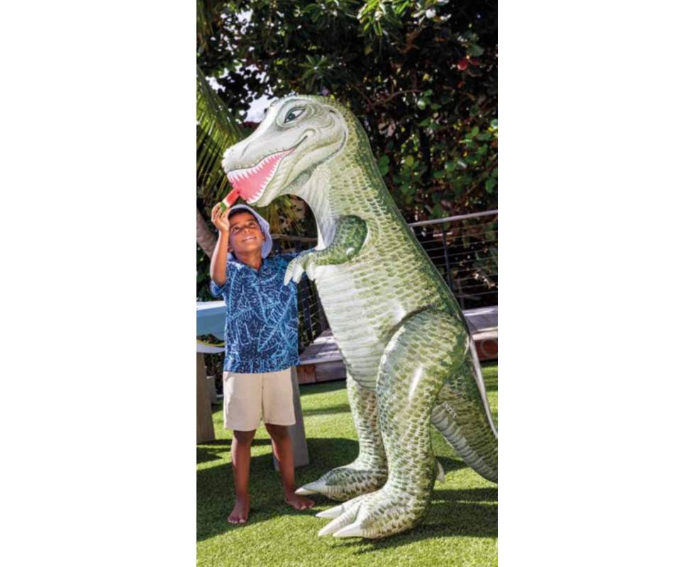 Intex - Inflatable Jurassic Dino Pals 1Pc - Design May Vary