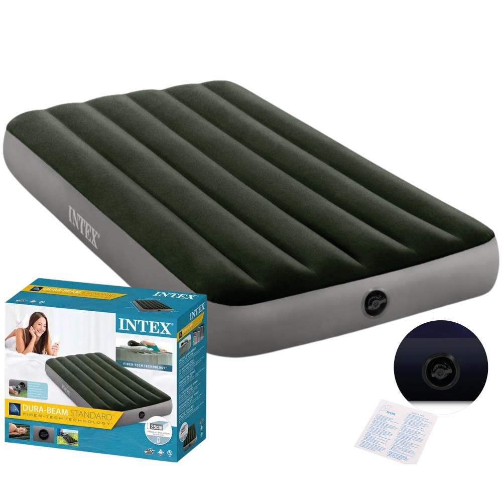 انتكس - سرير هوائي مزدوج دورا بيم بريستيج داوني - أخضر