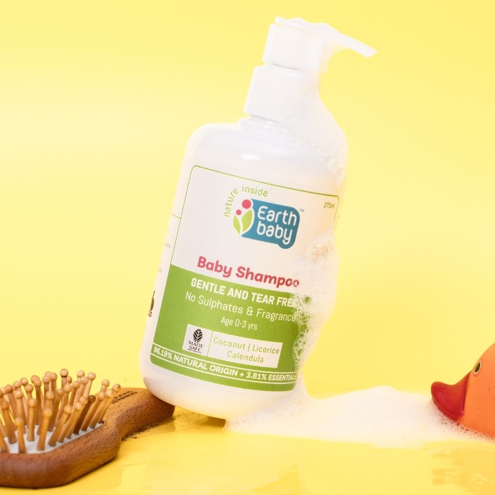 إيرث بيبي - شامبو أطفال لطيف بدون دموع - 275 مل