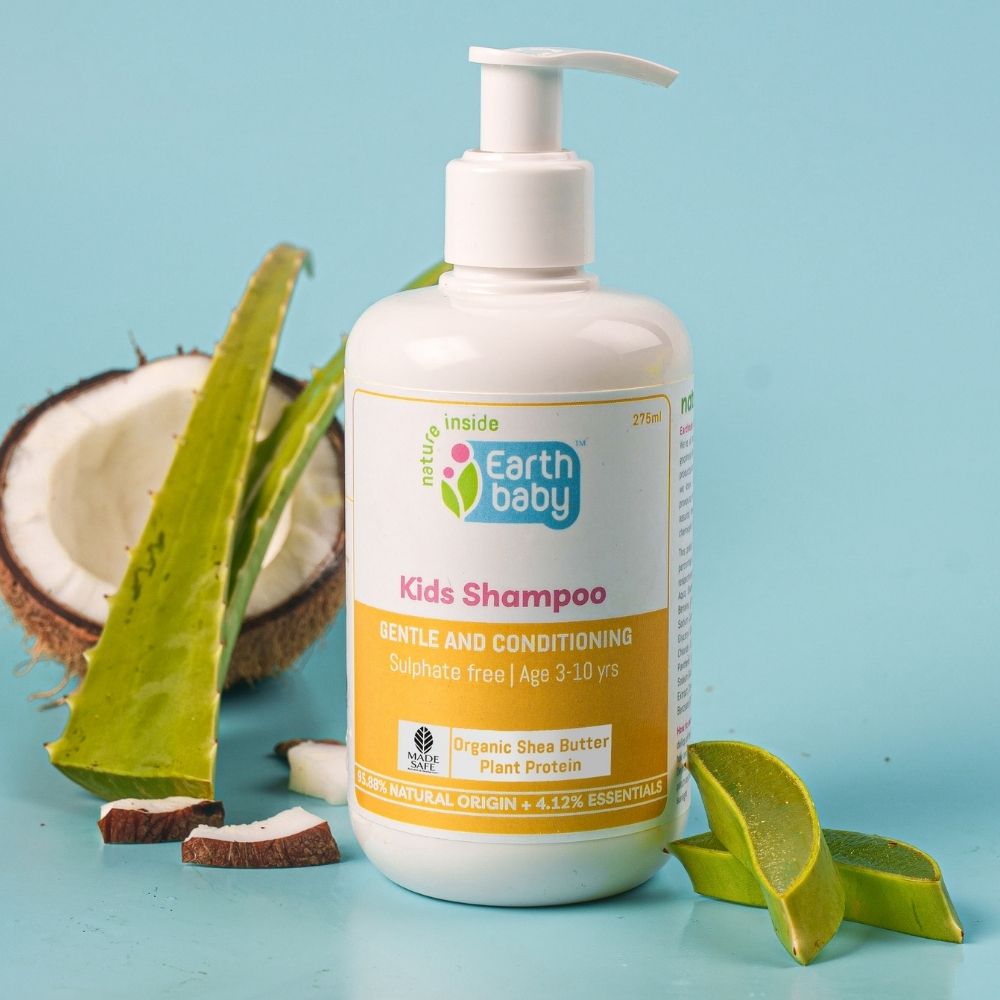 إيرث بيبي - شامبو لطيف ومرطب للأطفال - 275 مل