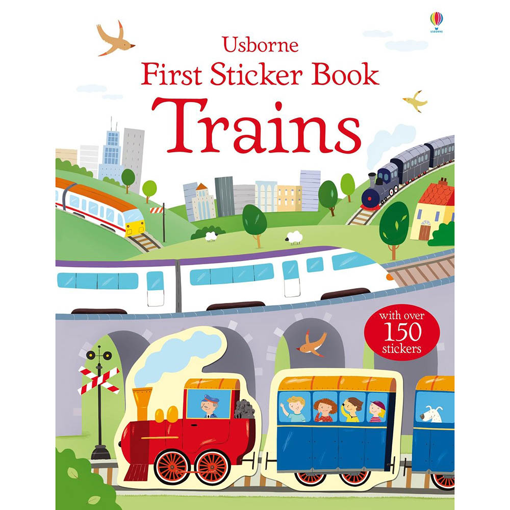 First Sticker Book: Trains