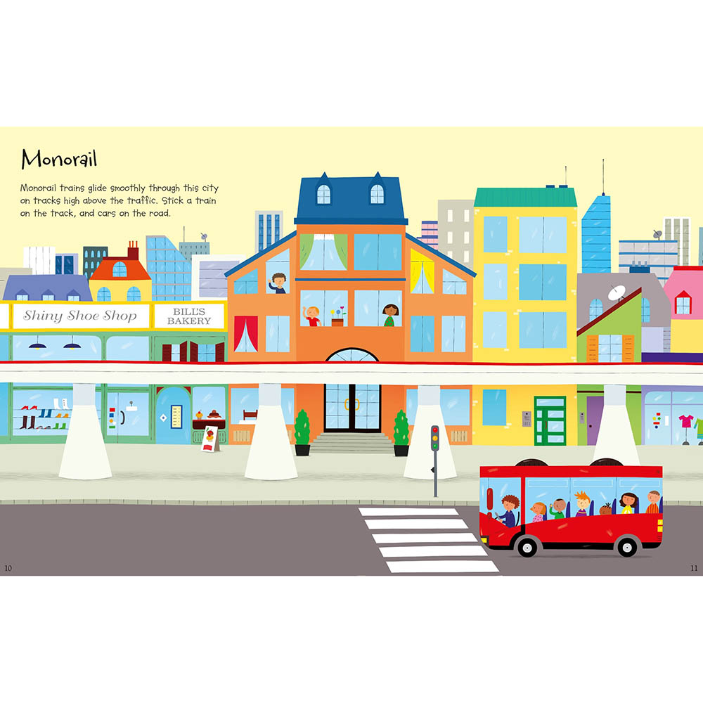 First Sticker Book: Trains