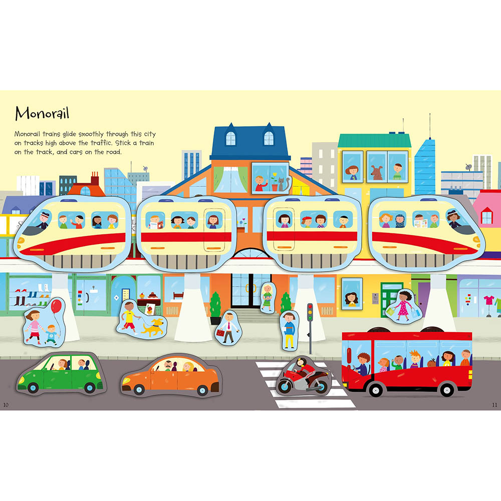 First Sticker Book: Trains