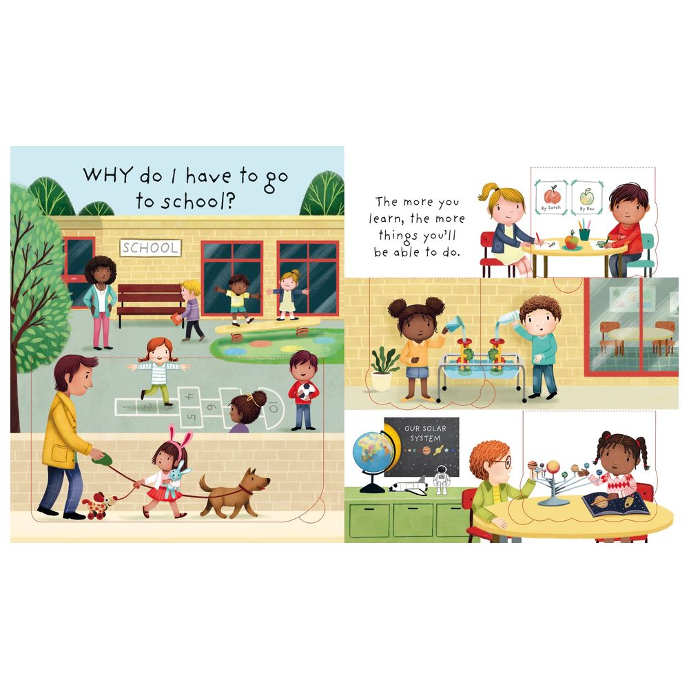 ارفع الرفرف الأسئلة والأجوبة الأولى لماذا يجب أن أذهب إلى المدرسة؟