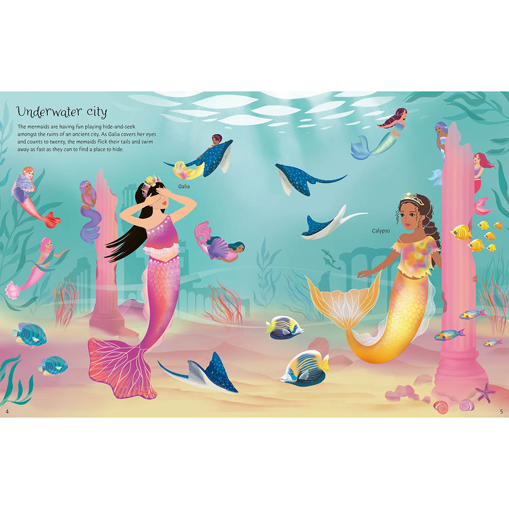 Sticker Dolly Dressing Mermaid Kingdom