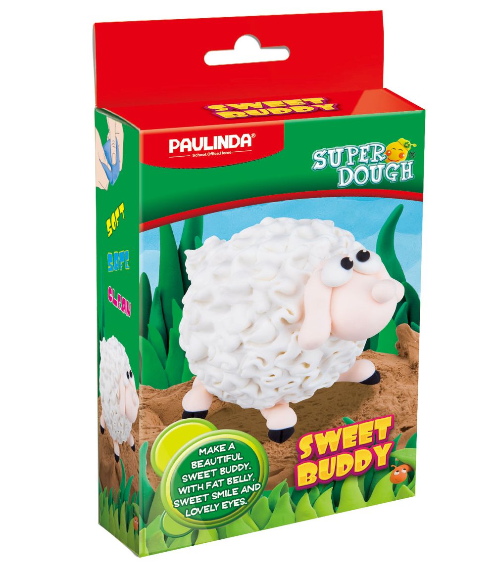 Paulinda - Sweet Buddy Sheep Super Dough Kit
