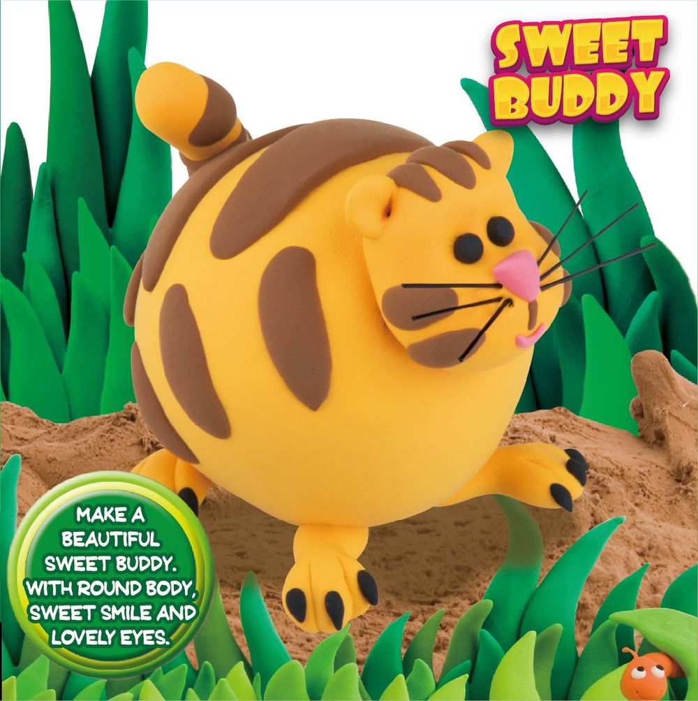 Paulinda - Sweet Buddy Tiger Super Dough - 42 gm