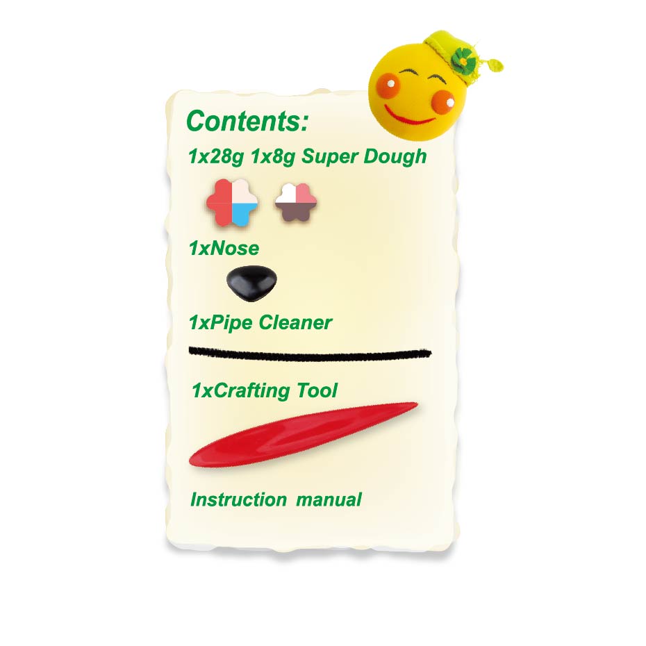 Paulinda - Monkey World Super Dough - 36 gm