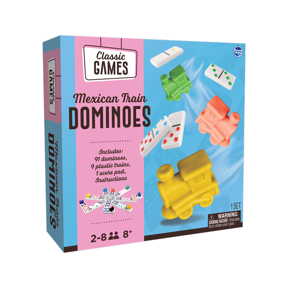 لعبة الدومينو الكلاسيكية - قطار المكسيك، لعبة ورقية