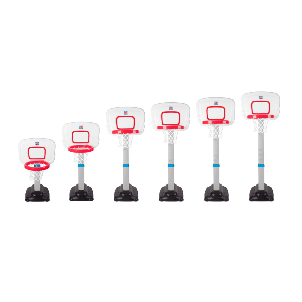 حامل كرة سلة مع مجموعة كرات - متعدد الألوان