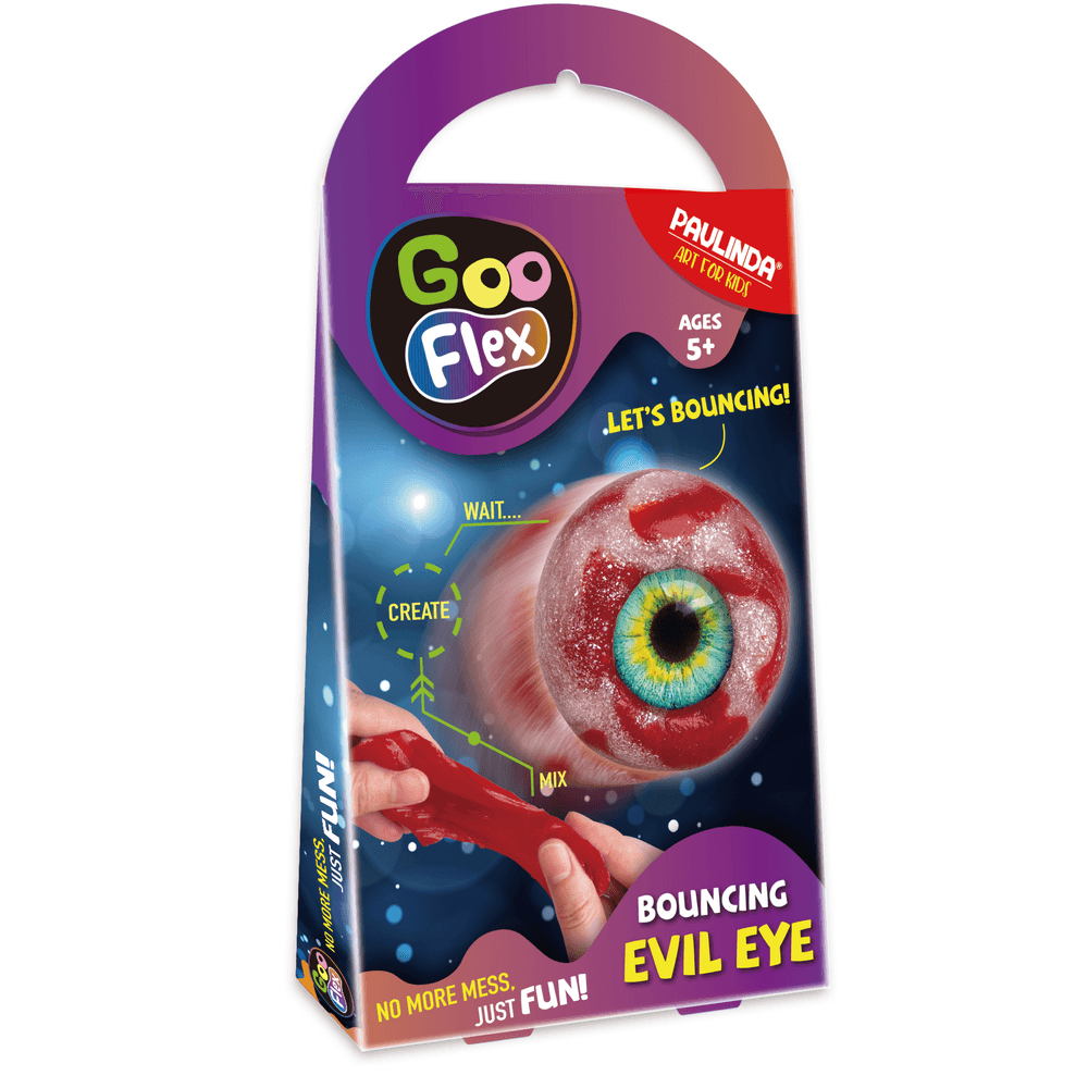 Paulinda - Goo Flex Bouncing Evil Eye Dough - Red