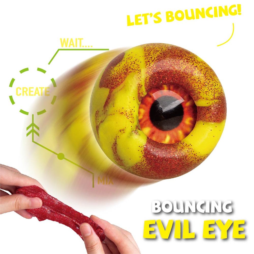 Paulinda - Goo Flex Bouncing Eyes - Yellow