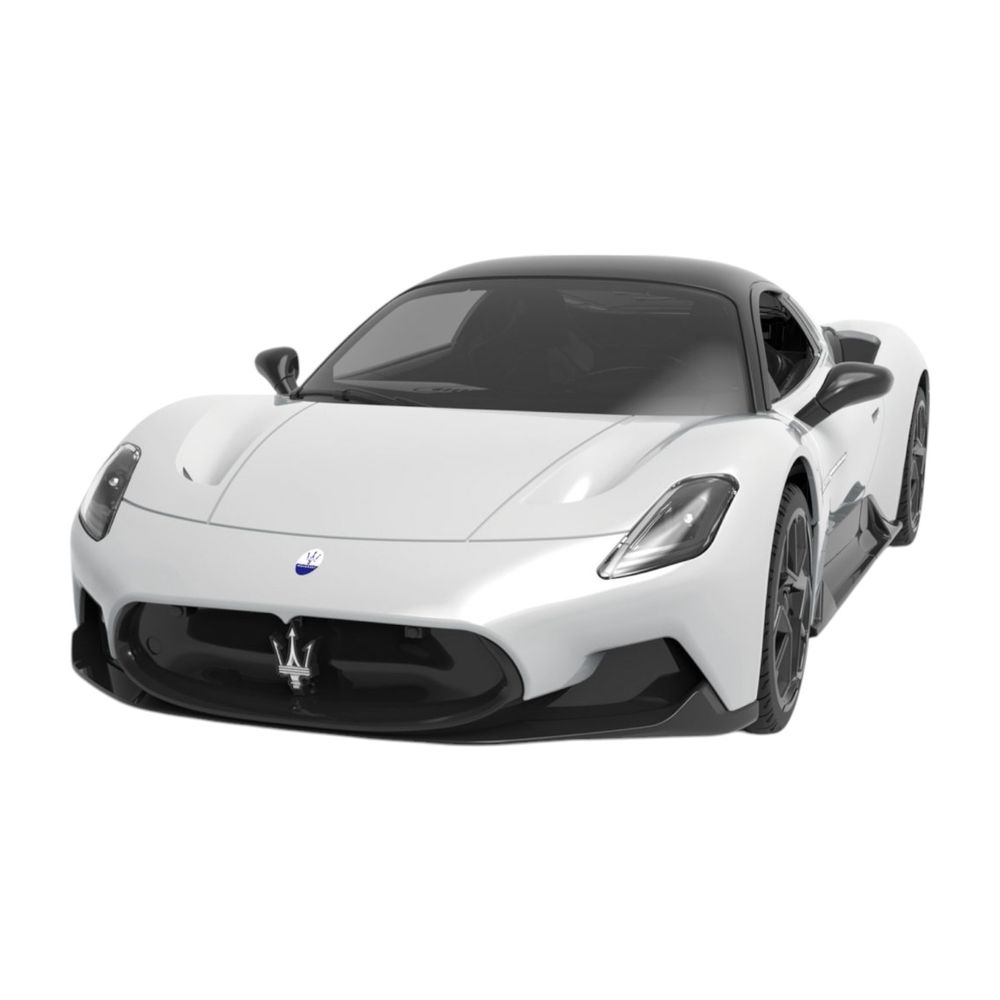 آر دبليو - سيارة مازيراتي MC20 1/16 - أبيض - بتحكم عن بعد