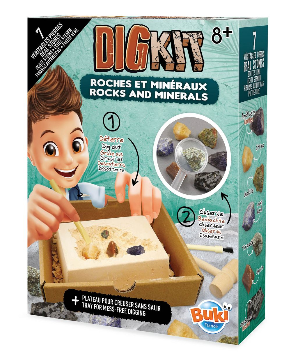 Buki France - Dig Kit - Rocks And Minerals