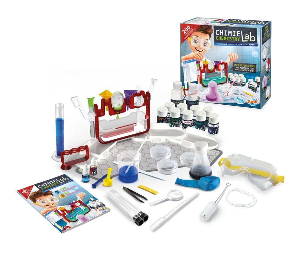 بوكي فرانس - مجموعة تجارب مختبر الكيمياء 200