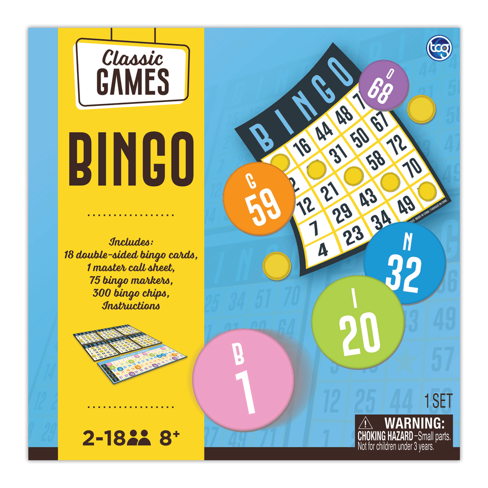 لعبة البينغو الكلاسيكية - لعبة بطاقات التداول