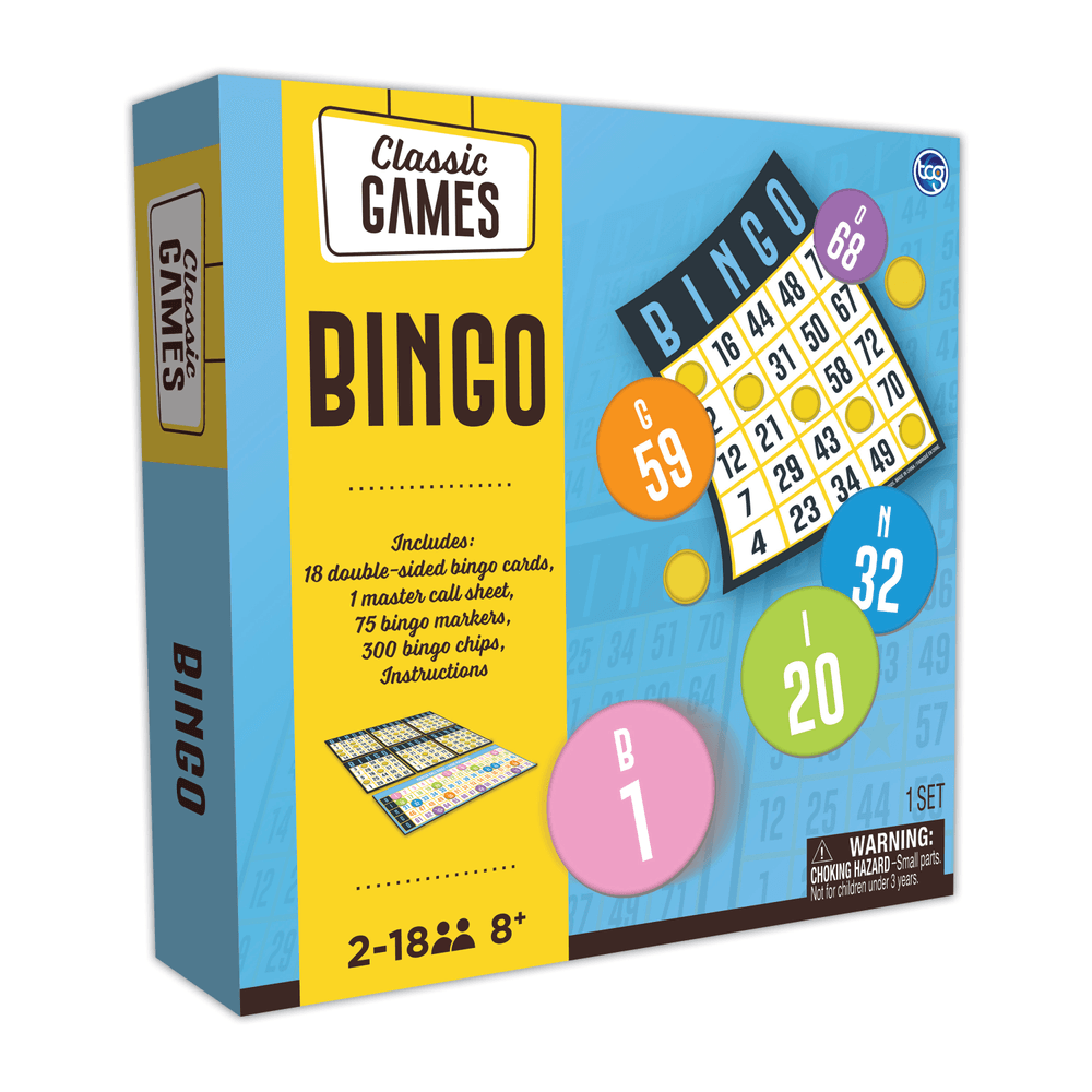 لعبة البينغو الكلاسيكية - لعبة بطاقات التداول