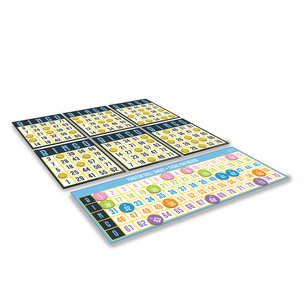 لعبة البينغو الكلاسيكية - لعبة بطاقات التداول